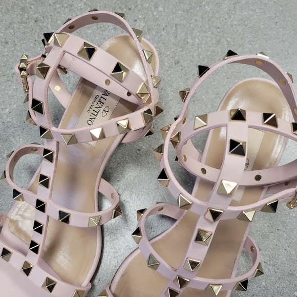 VALENTINO Rockstud Ankle Strap Sandal 60 MM - Picture 8 of 16